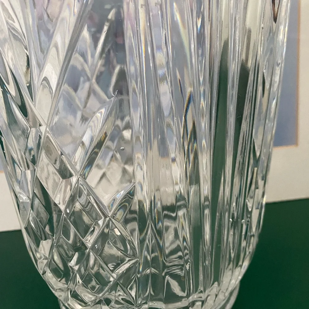LARGE CRYSTAL VASE - Picture 4 of 4